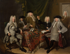 Portrait of the Inspectors of the Collegium Medicum by Cornelis Troost