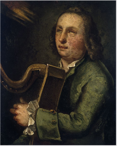 Portrait of Turlough O'Carolan by Francis Bindon