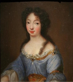 Portrait of Victoire de Bavière, dauphine of France as wife of the Grand Dauphin by Anonymous