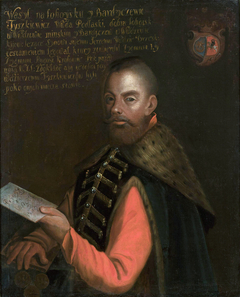 Portrait of Wasyl Tyszkiewicz, Leliwa coat of arms (?–1571), voivode of Podlasie by unknown