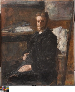 Portrait of Willy Finch by James Ensor