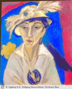 Porträt Erna Schilling by Ernst Ludwig Kirchner