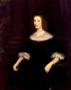 Portret van Anna van den Corput by Jan de Baen