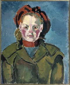 Portret van een meisje by Theo van Doesburg