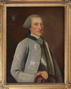 Portret van Engelbert Tiberius van Harinxma thoe Heeg by Hendricus Johan Antonius Baur