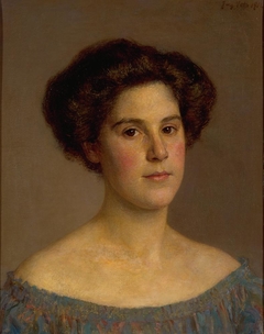 Portret van Henriette Kitty Gompertz-Wertheim by Jan Veth