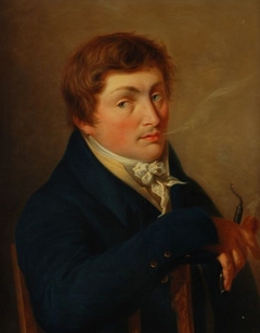 Portret van Michiel Montauban van Swijndregt (1803-1829) by François Montauban van Swijndregt