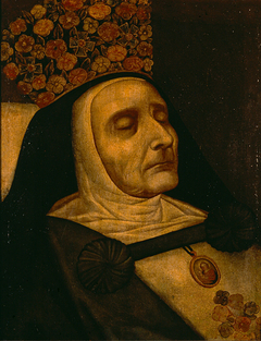 Post mortem portrait of unidentified religious conceptionist by Unknown Artist