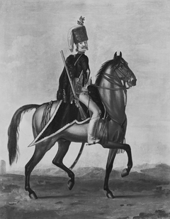 Private, Regiment of Hussars "Ghilang" or "Beleznay" by David Morier