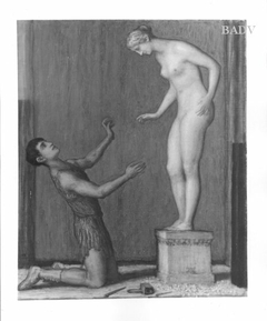 Pygmalion by Franz Stuck