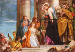 Raising the Young Man of Nain by Paolo Veronese