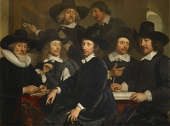 Regents of the Oudezijds Almshouse, 1656 by Jürgen Ovens