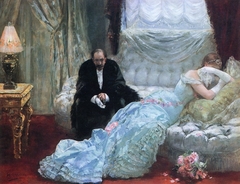 Retour de bal by Henri Gervex