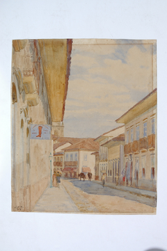 Rua Direita, 1860 by José Wasth Rodrigues