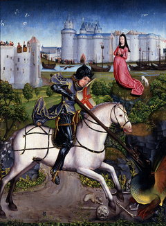 Saint George and the Dragon by Anonymous