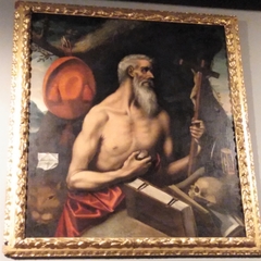 Saint Jerome by anonymous after El Greco