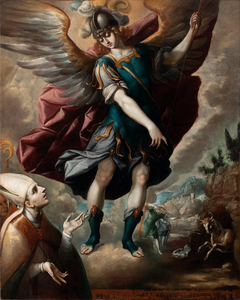 Saint Michael and the Bull by Sebastián López de Arteaga