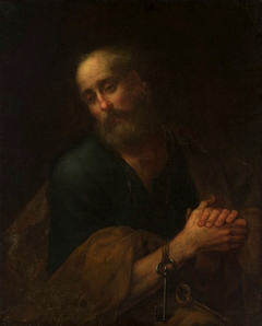 Saint Peter in prayer by Bartolomé Esteban Murillo