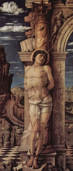 Saint Sebastian by Andrea Mantegna