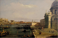 Santa Maria della Salute and Riva degli Schiavoni, Venice by Canaletto