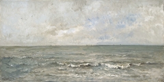 Seascape by Charles-François Daubigny