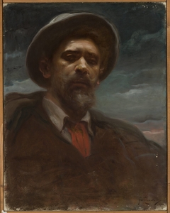 Self-portrait by Franciszek Żmurko