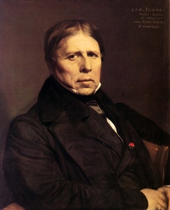 self-portrait by Jean-Auguste-Dominique Ingres