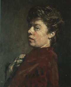 Self-portrait of Suze Robertson (1855-1922) by Suze Robertson