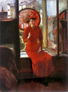 Self-portrait by Olga Boznańska