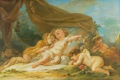 Sleeping Child by Nicolas-René Jollain