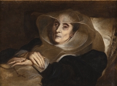 Sofonisba Anguissola on her deathbed by Anthony van Dyck