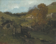 Sommerlandschaft by Gustave Courbet