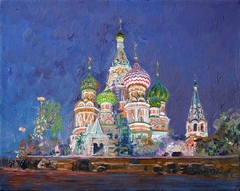 St. Basil's Cathedral by Simon Kozhin