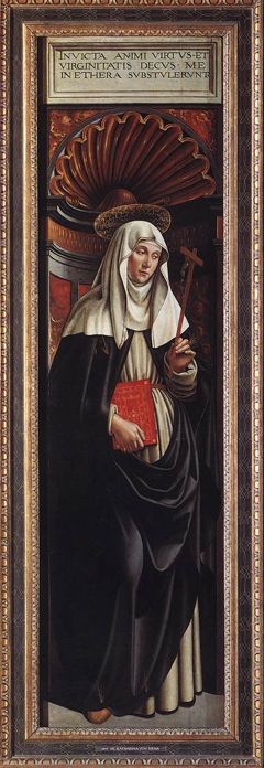 St Catherine of Siena by Domenico Ghirlandaio