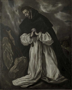 St Dominic in Prayer by El Greco