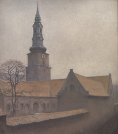 St. Peter's Church, Copenhagen by Vilhelm Hammershøi