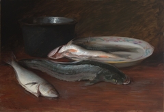 Still Life with Fish by William Merritt Chase