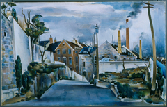 Street in Quebec by Preston Dickinson
