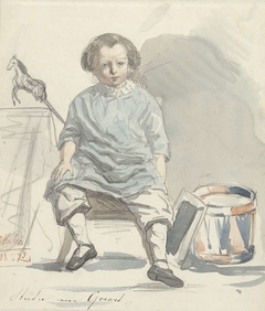 Studie naar Gerard by August Allebé