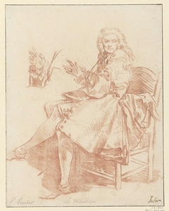 Studie voor Alceste by François Boucher