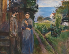 Summer Evening by Edvard Munch