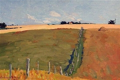 Summer Landscape by Archibald Nicoll