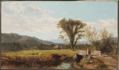 Sunday Afternoon, Berkshire County, Mass. by James McDougal Hart