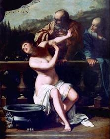 Susanna and the Elders by Artemisia Gentileschi