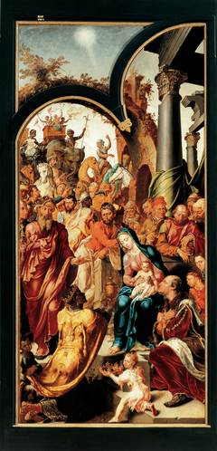 The Adoration of the Magi by Maarten van Heemskerck