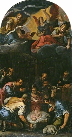 The Adoration of the Shepherds by Alessandro Turchi