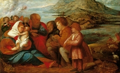 The Adoration of the Shepherds by Giovanni Cariani