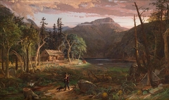 The Backwoods of America by Jasper Francis Cropsey