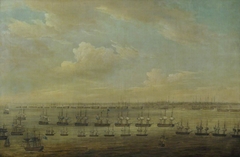 The Battle of Copenhagen, 2 April 1801 by Nicholas Pocock