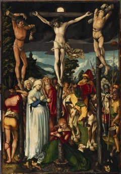 The crucifixion by Hans Baldung Grien